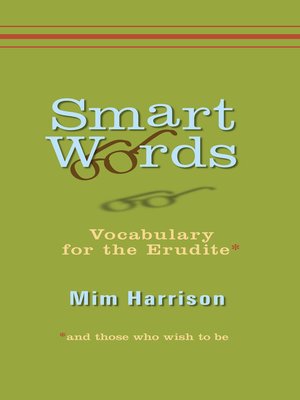 cover image of Smart Words